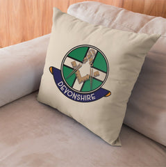 Devonshire Freemasons Cushion Cover - Perfect Christmas Gift redplume