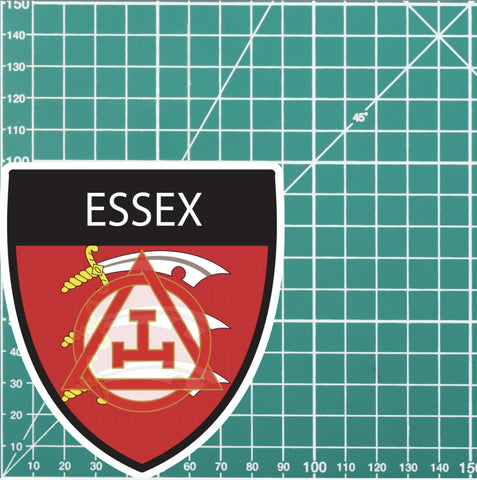 Essex Masonic Holy Royal Arch Shield Sticker redplume