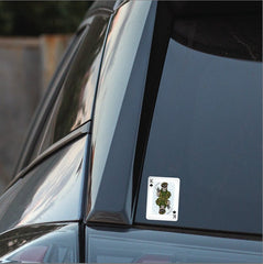 Grenadier Guards King of Spades Waterproof Vinyl Sticker/Decal 10cm redplume