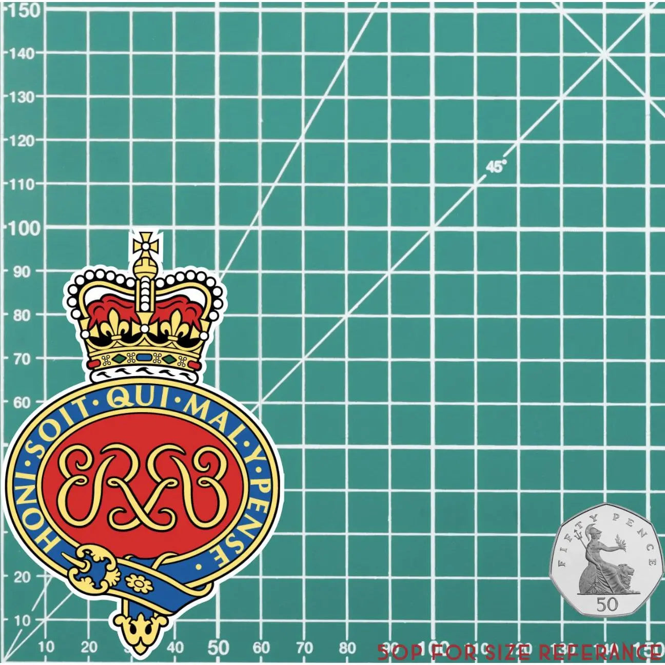 Grenadier Guards Waterproof Vinyl Stickers - Official MoD Reseller redplume