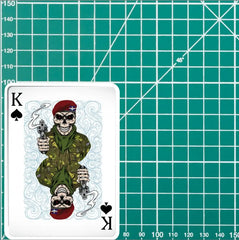 Guards Parachute King of Spades Waterproof Vinyl Sticker/Decal 10cm redplume