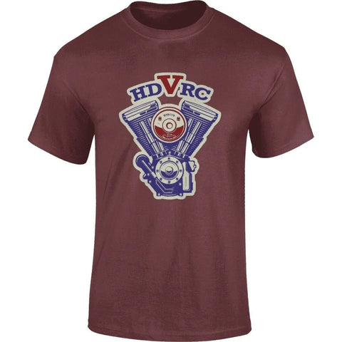 HDVRC V Heavy Cotton T-Shirt redplume