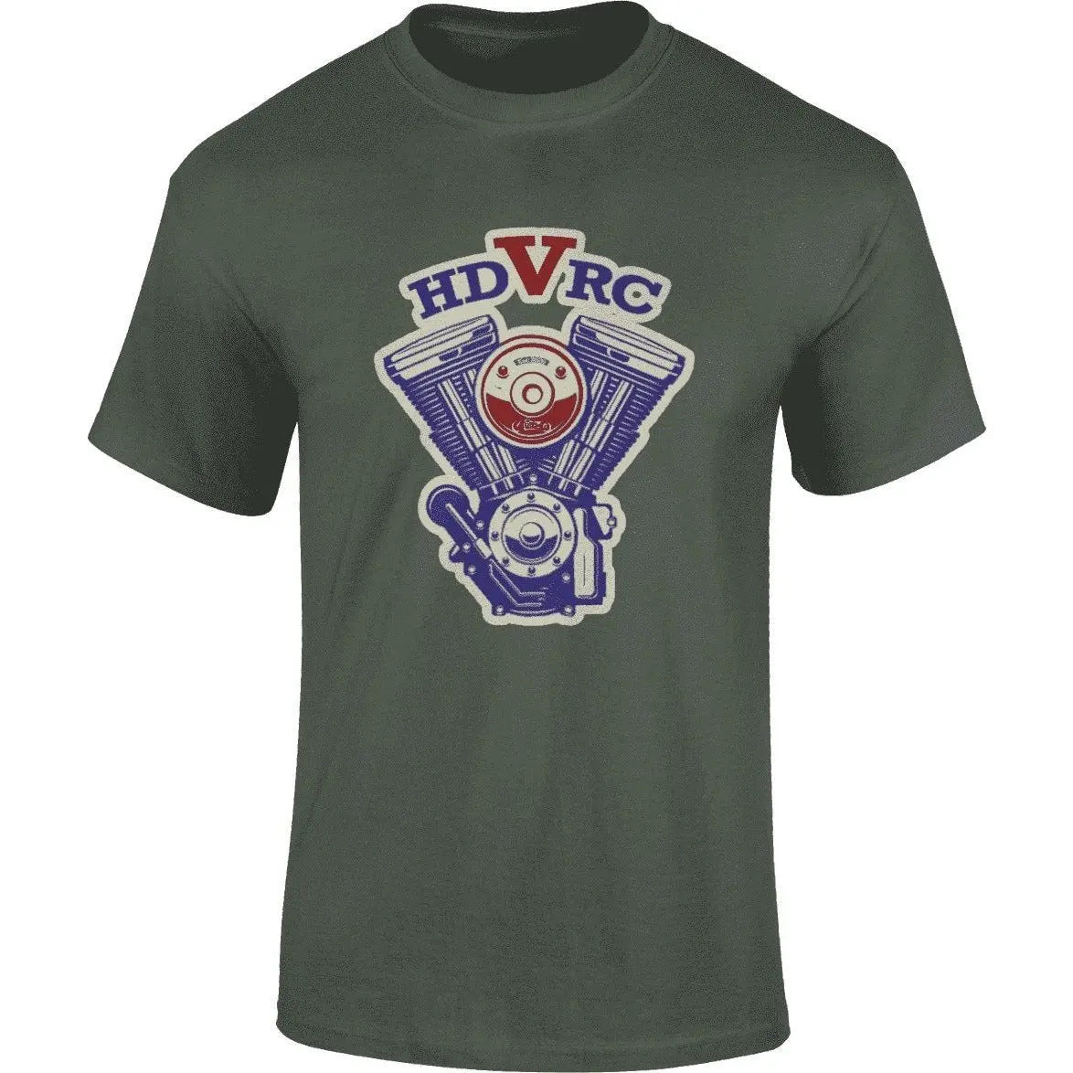 HDVRC V Heavy Cotton T-Shirt redplume