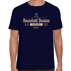 Household Division Lodge 9545 Deco T Shirt redplume