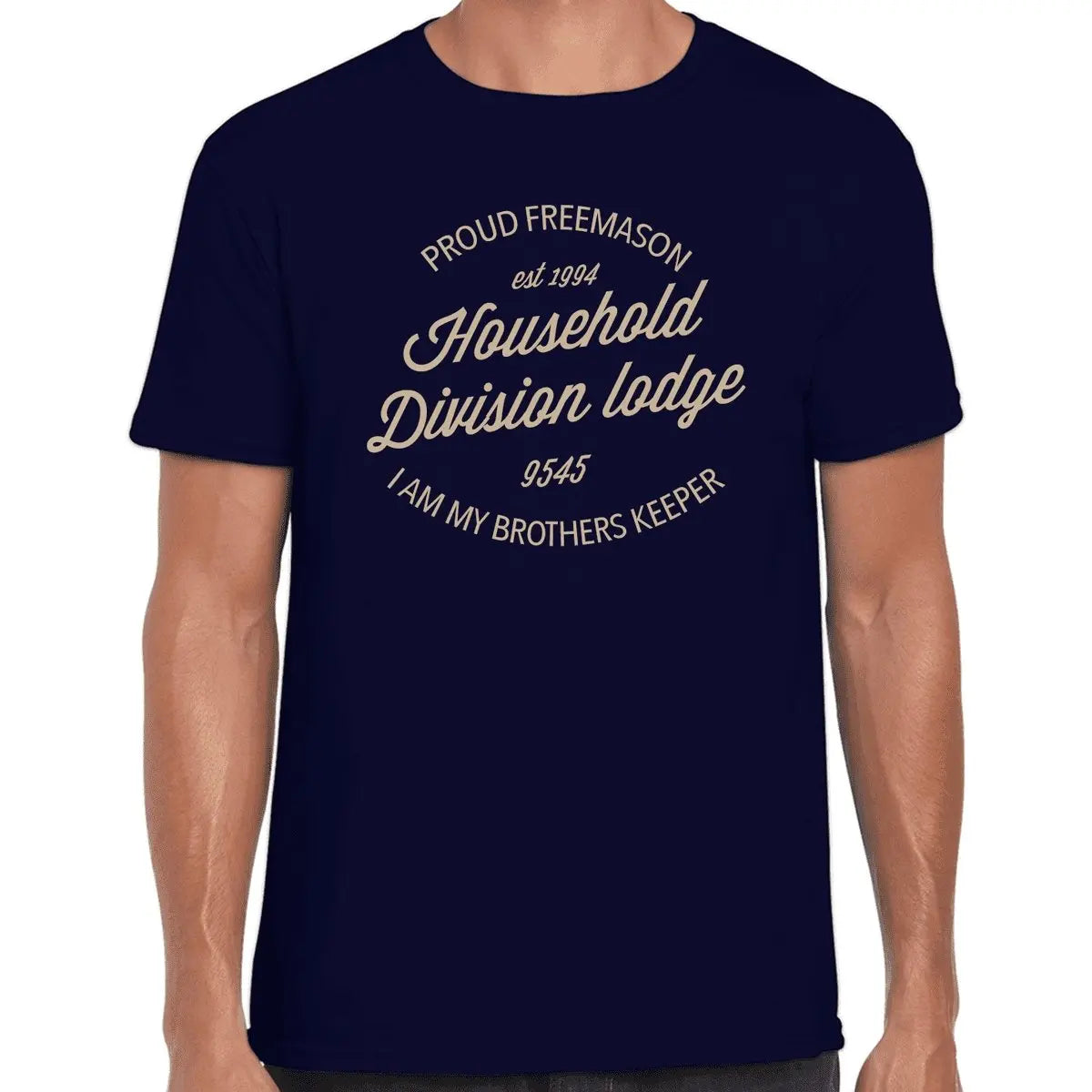 Household Division Lodge 9545 Vintage T Shirt redplume