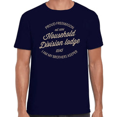 Household Division Lodge 9545 Vintage T Shirt redplume