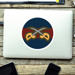 Household Division Physical Training Instructor Qualification Sticker redplume