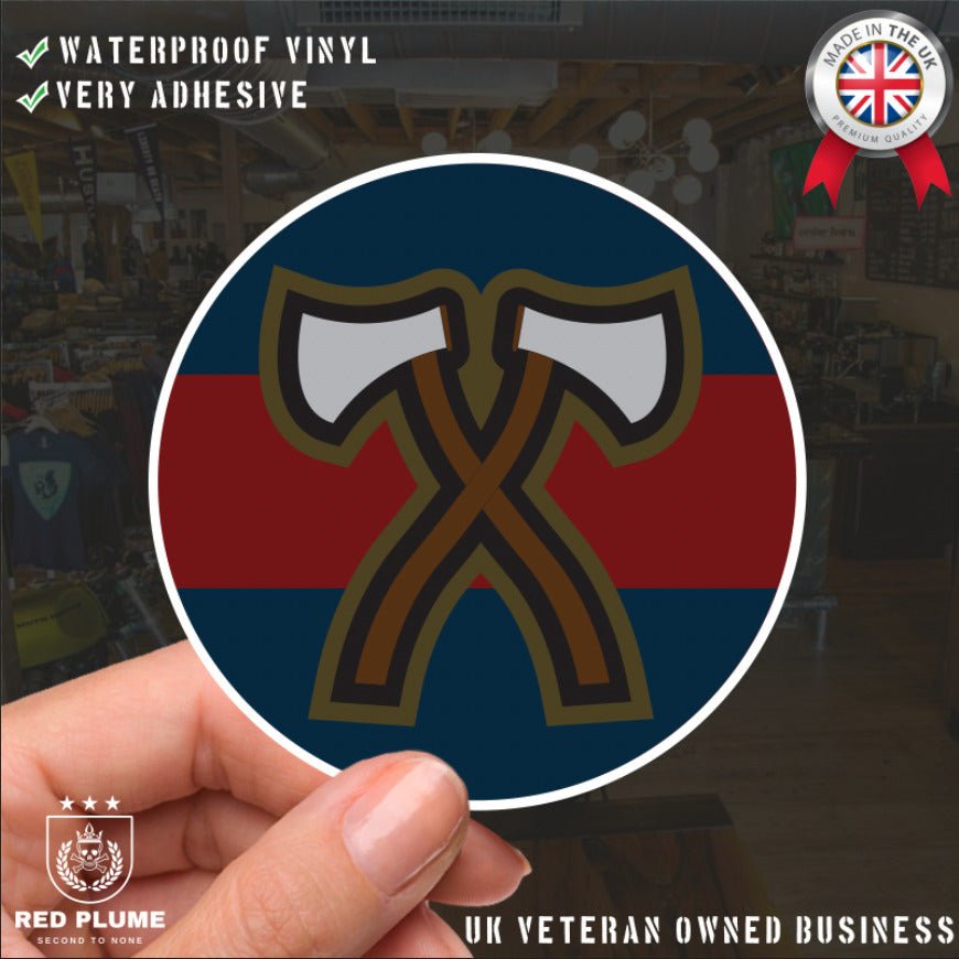 Household Division Qualification Stickers - Celebrate Your Service! redplume