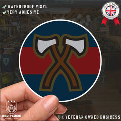 Household Division Qualification Stickers - Celebrate Your Service! redplume