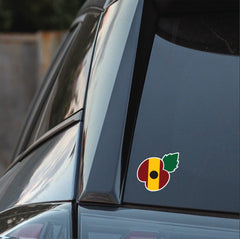 King's Royal Hussars KRH Car Decal - UV Laminated Waterproof Vinyl - 10cm redplume