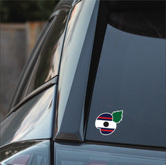 Light Dragoons Car Decal - UV Laminated Waterproof Vinyl - 10cm redplume