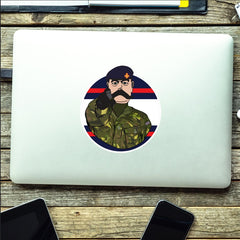 Light Dragoons Waterproof Sticker, TRF Design redplume