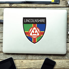 Lincolnshire Masonic Holy Royal Arch Shield Sticker redplume