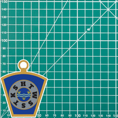 Masonic Mark Masonry Stickers - Cambridgeshire Colours - Multiple Sizes redplume