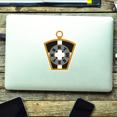 Masonic Mark Masonry Stickers - Cornwall Colours - Multiple Sizes redplume