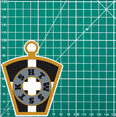 Masonic Mark Masonry Stickers - Cornwall Colours - Multiple Sizes redplume