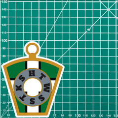 Masonic Mark Masonry Stickers - Devonshire Colours - Multiple Sizes redplume