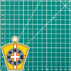 Masonic Mark Masonry Stickers - Dorset Colours - Multiple Sizes redplume