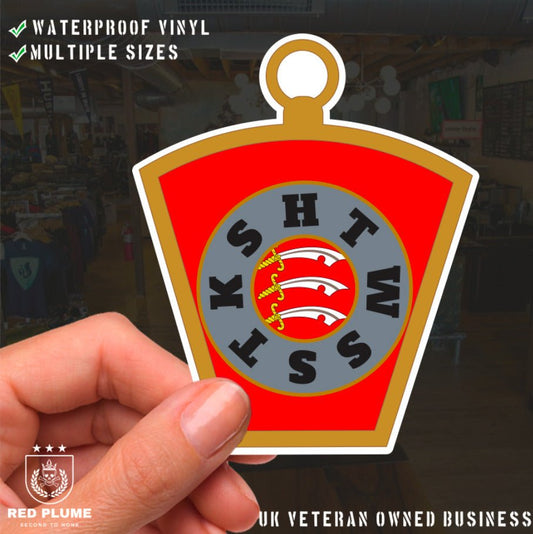 Masonic Mark Masonry Stickers - Essex Colours - Multiple Sizes redplume