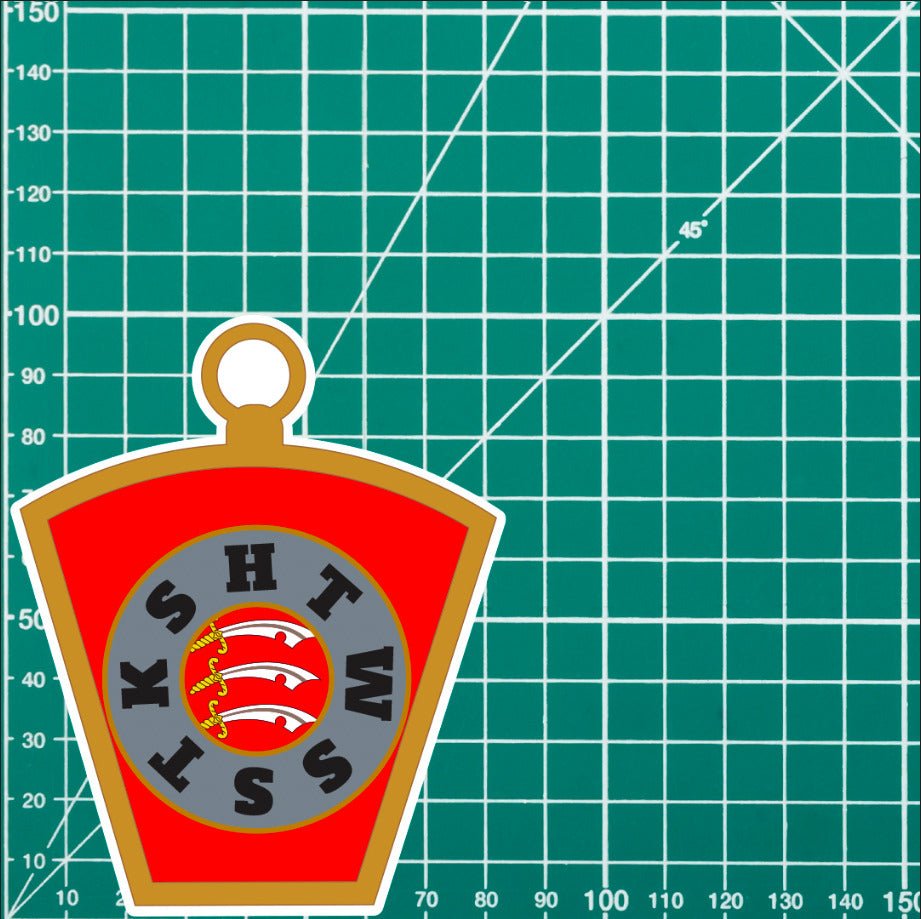 Masonic Mark Masonry Stickers - Essex Colours - Multiple Sizes redplume
