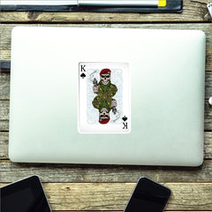 Parachute Regiment King of Spades Waterproof Vinyl Sticker/Decal 10cm redplume