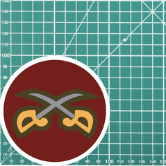 Parachute Regiment Physical Training Instructor Qualification Sticker redplume