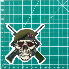 Princess of Wales Royal Regiment PWRR High-Quality Vinyl Sticker - 100mm redplume