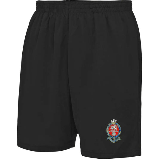 Princess of Wales Royal Regiment Sports Shorts redplume