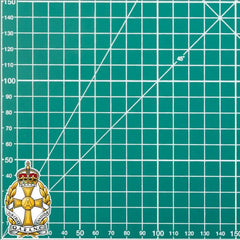 QARANC Cap Badge Waterproof Vinyl Stickers - Official MoD Reseller redplume