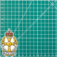 QARANC Cap Badge Waterproof Vinyl Stickers - Official MoD Reseller redplume