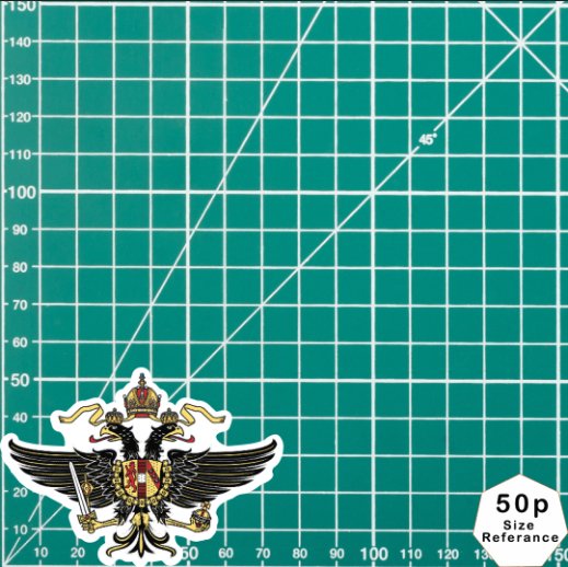 Queen's Dragoon Guards Waterproof Vinyl Stickers - Official MoD Reseller redplume
