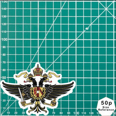 Queen's Dragoon Guards Waterproof Vinyl Stickers - Official MoD Reseller redplume