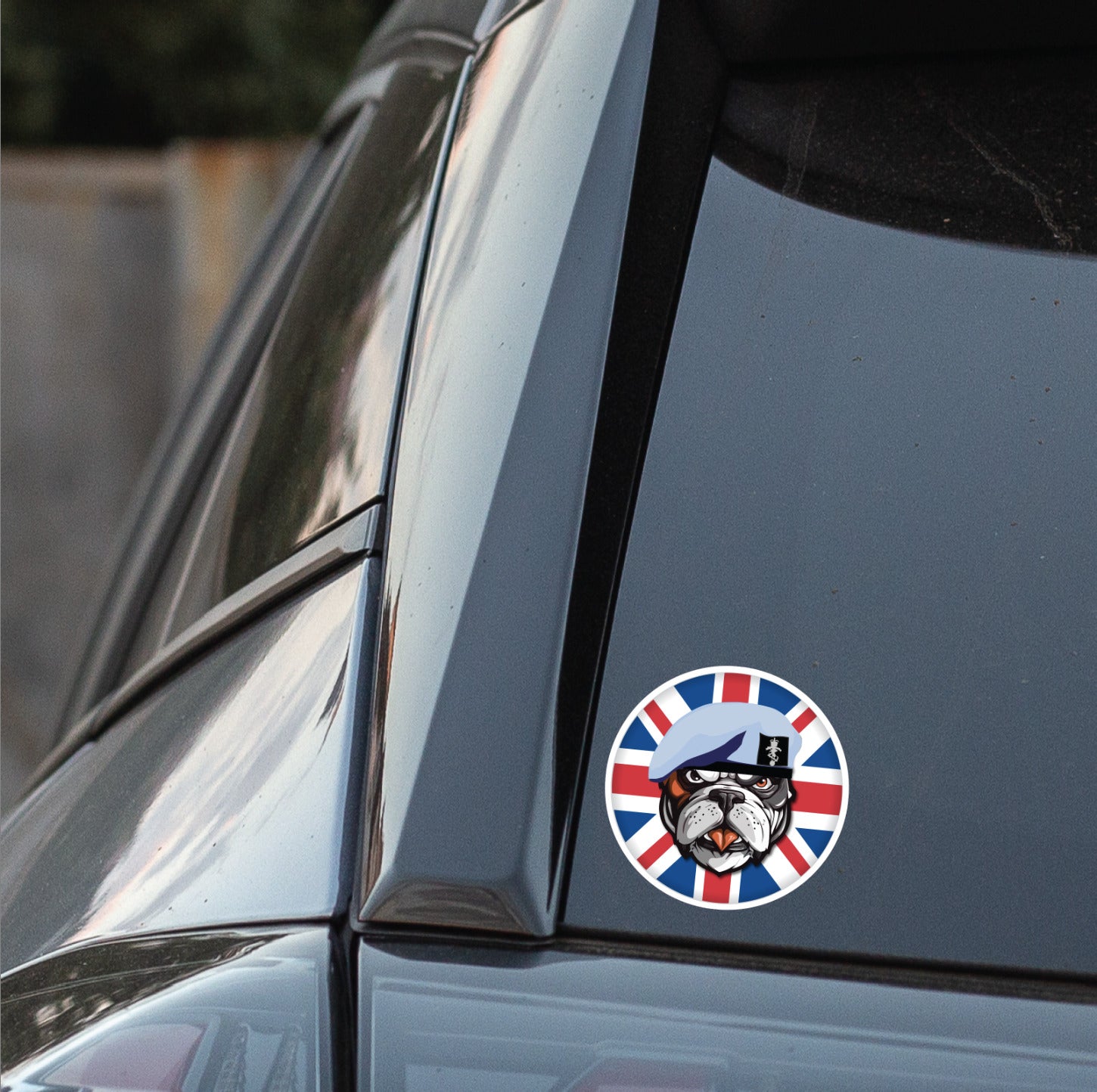 REME Aviation British Bulldog Decal - 10cm Vinyl Sticker redplume