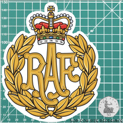 Royal Air Force RAF Waterproof Vinyl Stickers - Official MoD Reseller redplume