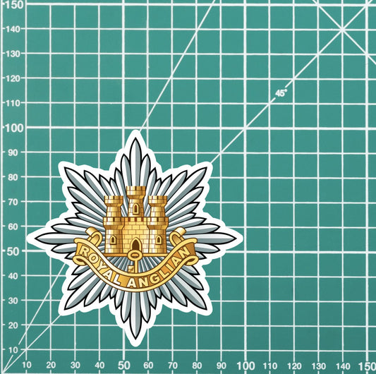 Royal Anglican Waterproof Vinyl Stickers - FREE SHIPPING redplume
