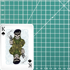 Royal Artillery King of Spades Waterproof Vinyl Sticker/Decal 10cm redplume