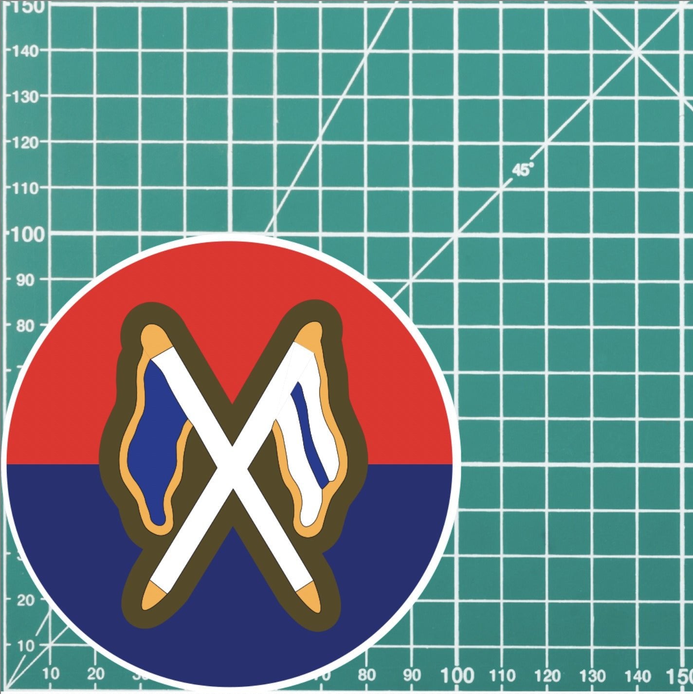 Royal Artillery Signals Qualification Sticker redplume