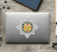 Royal Dragoon Guards Waterproof Vinyl Stickers - Official MoD Reseller redplume