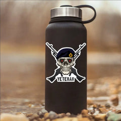 Royal Engineer Crossed GPMG High-Quality Vinyl Sticker - 100mm redplume
