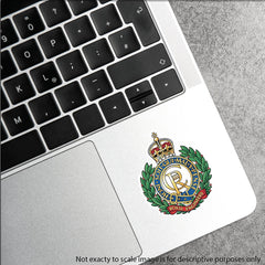 Royal Engineers Waterproof Vinyl Stickers Pack CR style - MoD Reseller redplume