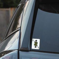 Royal Lancers King of Spades Waterproof Vinyl Sticker/Decal 10cm redplume