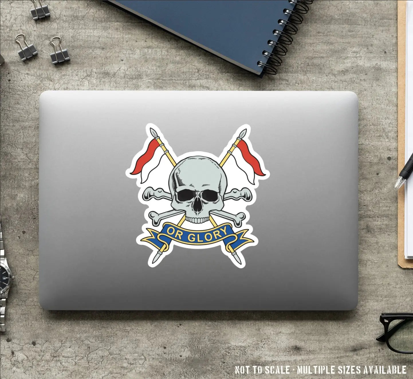 Royal Lancers Waterproof Vinyl Stickers - Official MoD Reseller FREE SHIPPING redplume
