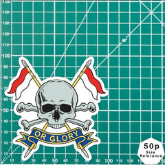 Royal Lancers Waterproof Vinyl Stickers - Official MoD Reseller FREE SHIPPING redplume