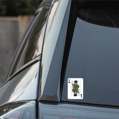 Royal Logistics Corps RLC King of Spades Waterproof Vinyl Sticker/Decal 10cm redplume