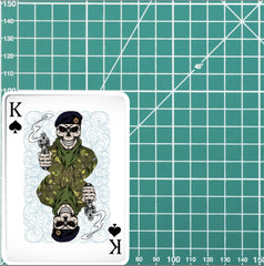Royal Logistics Corps RLC King of Spades Waterproof Vinyl Sticker/Decal 10cm redplume