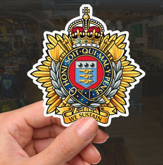 Royal Logistics Corps RLC Waterproof Vinyl Stickers - FREE SHIPPING redplume