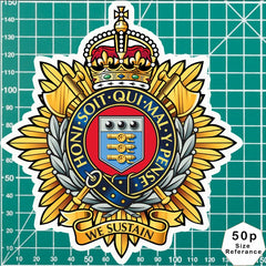 Royal Logistics Corps RLC Waterproof Vinyl Stickers - FREE SHIPPING redplume