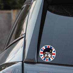 Royal Logistics Corps Veteran Bulldog Decal - 10cm Vinyl Sticker redplume