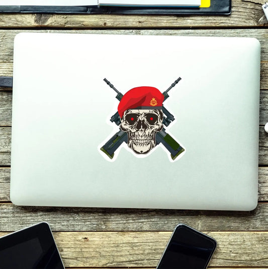 Royal Military Police RMP High-Quality Vinyl Sticker - 100mm redplume