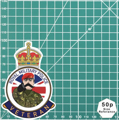 Royal Military Police RMP Veteran UV Laminated Lord Kitchener & Beret Decal redplume
